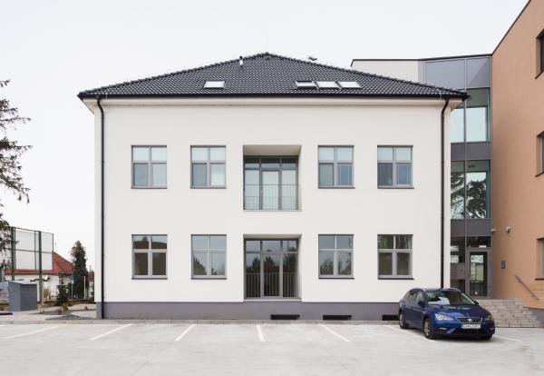 Conversion of a health center to an apartment house, Sládkovičovo, Slovakia