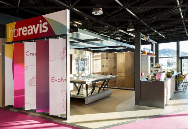 Exhibition stand HB Reavis Mapic 2017, Cannes, France